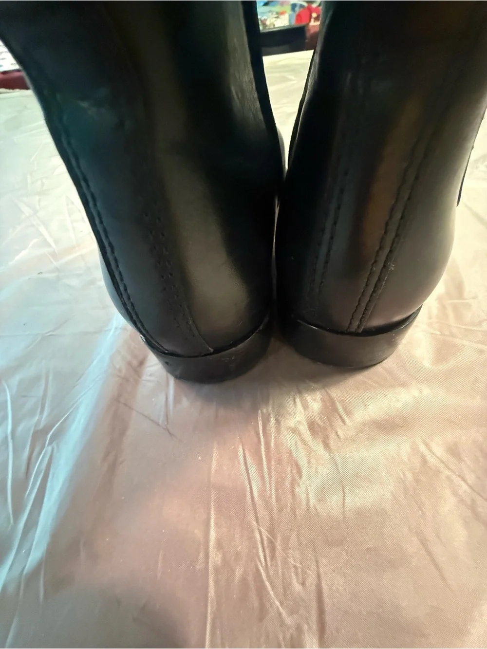 Tory Burch Wyatt Black Leather Over-the-Knee Riding Boots Size 7 MSRP $595